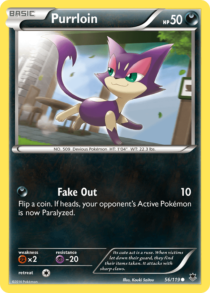 Purrloin (56/119) [XY: Phantom Forces] (Online Only)