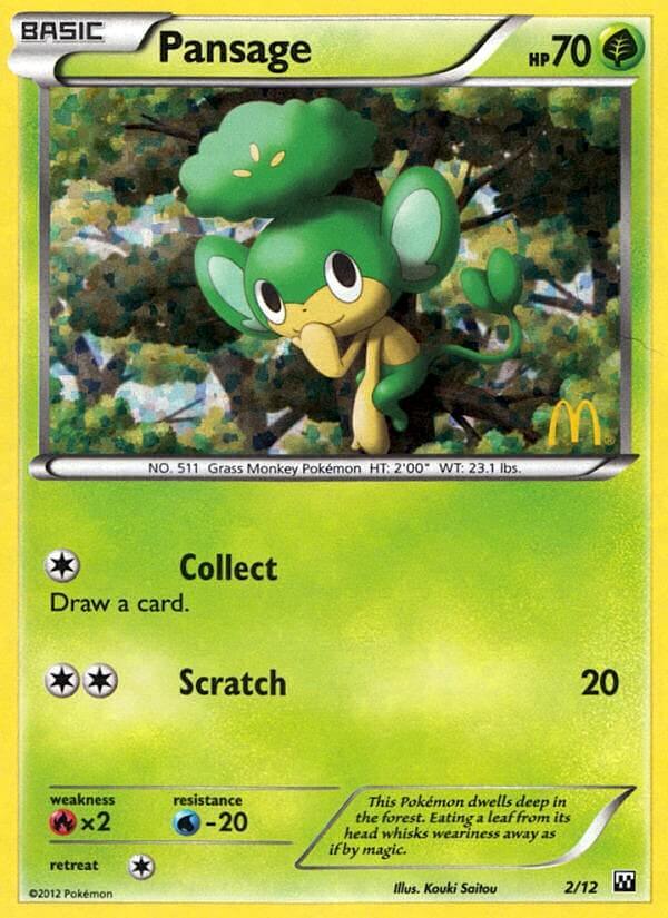 Pansage (2/12) [McDonald's Promos: 2012 Collection] (Online Only)