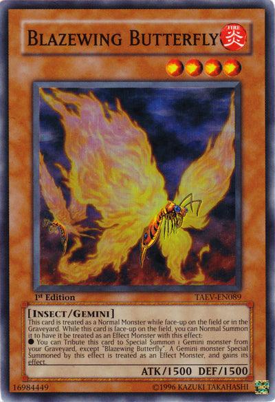 Blazewing Butterfly [TAEV-EN089] Super Rare (ONLINE ORDER ONLY)