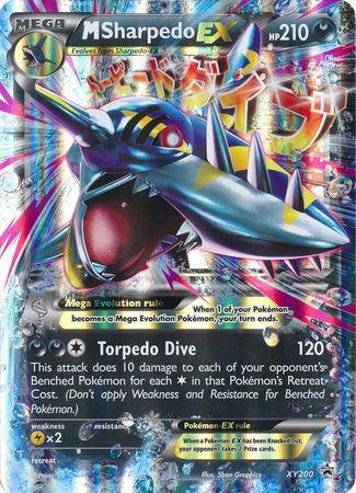 M Sharpedo EX (XY200) (Jumbo Card) [XY: Black Star Promos] (Online Only)