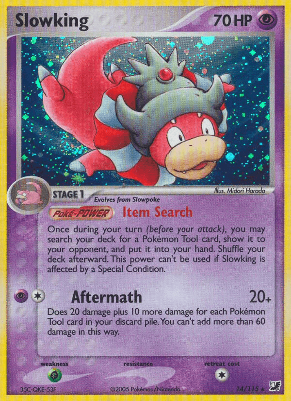 Slowking (14/115) [EX: Unseen Forces] (Online Only)