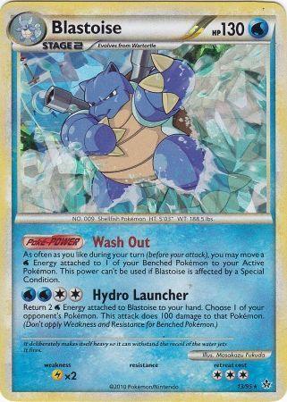 Blastoise (13/95) (Cracked Ice Holo) [HeartGold & SoulSilver: Unleashed] (Online Only)