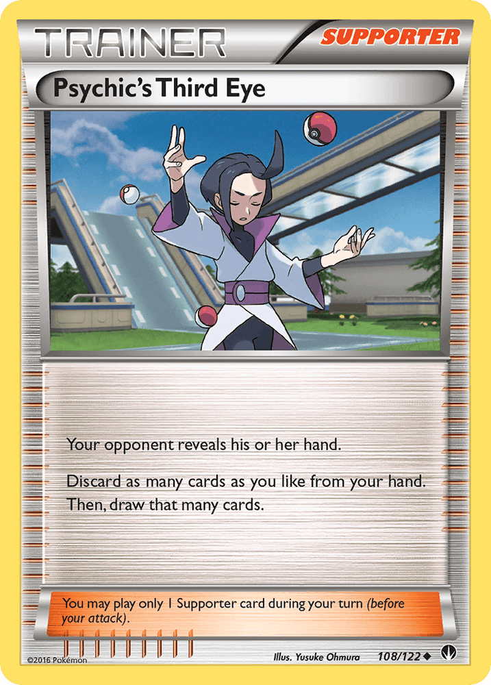 Psychic's Third Eye (108/122) [XY: BREAKpoint] (Online Only)