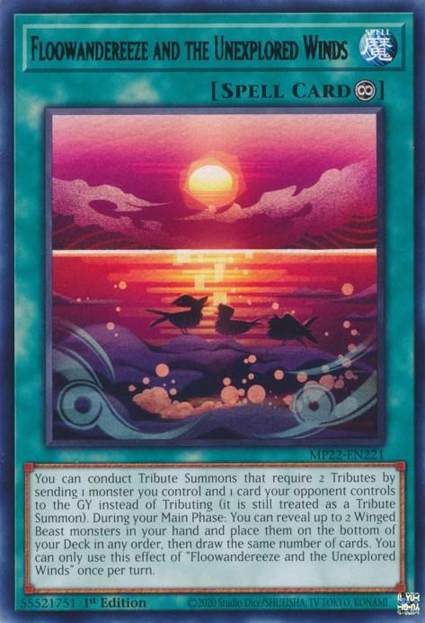 Floowandereeze and the Unexplored Winds [MP22-EN221] Rare (ONLINE ORDER ONLY)