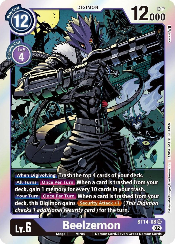 Beelzemon [ST14-08] [Starter Deck: Beelzemon Advanced Deck Set] (ONLINE ORDER ONLY)