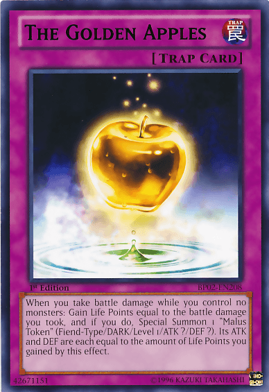 The Golden Apples [BP02-EN208] Rare (ONLINE ORDER ONLY)