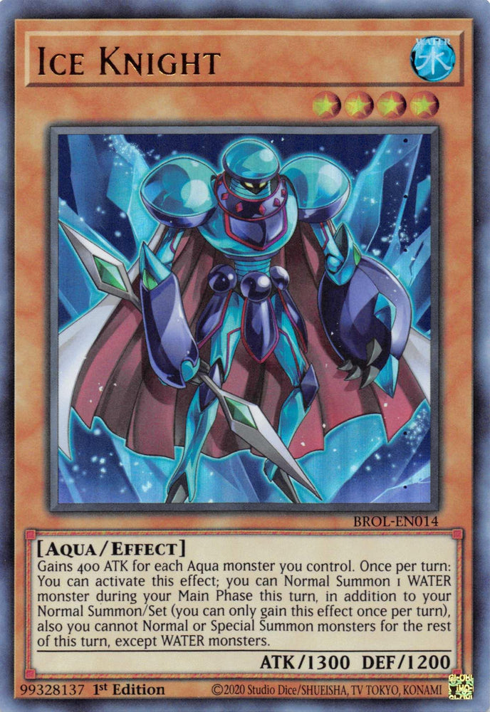 Ice Knight [BROL-EN014] Ultra Rare (ONLINE ORDER ONLY)