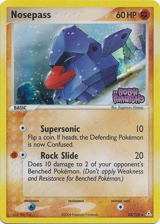 Nosepass (25/110) (Stamped) [EX: Holon Phantoms] (Online Only)