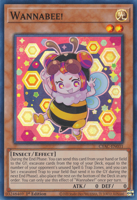Wannabee! [CYAC-EN031] Super Rare (ONLINE ORDER ONLY)