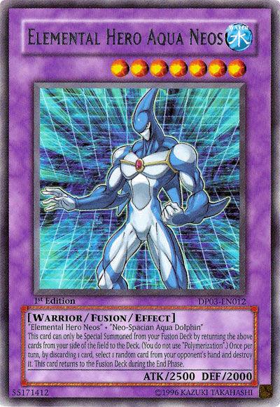 Elemental Hero Aqua Neos [DP03-EN012] Rare (ONLINE ORDER ONLY)