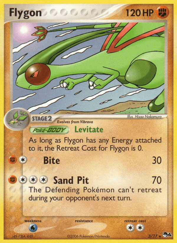 Flygon (3/17) [POP Series 4] (Online Only)