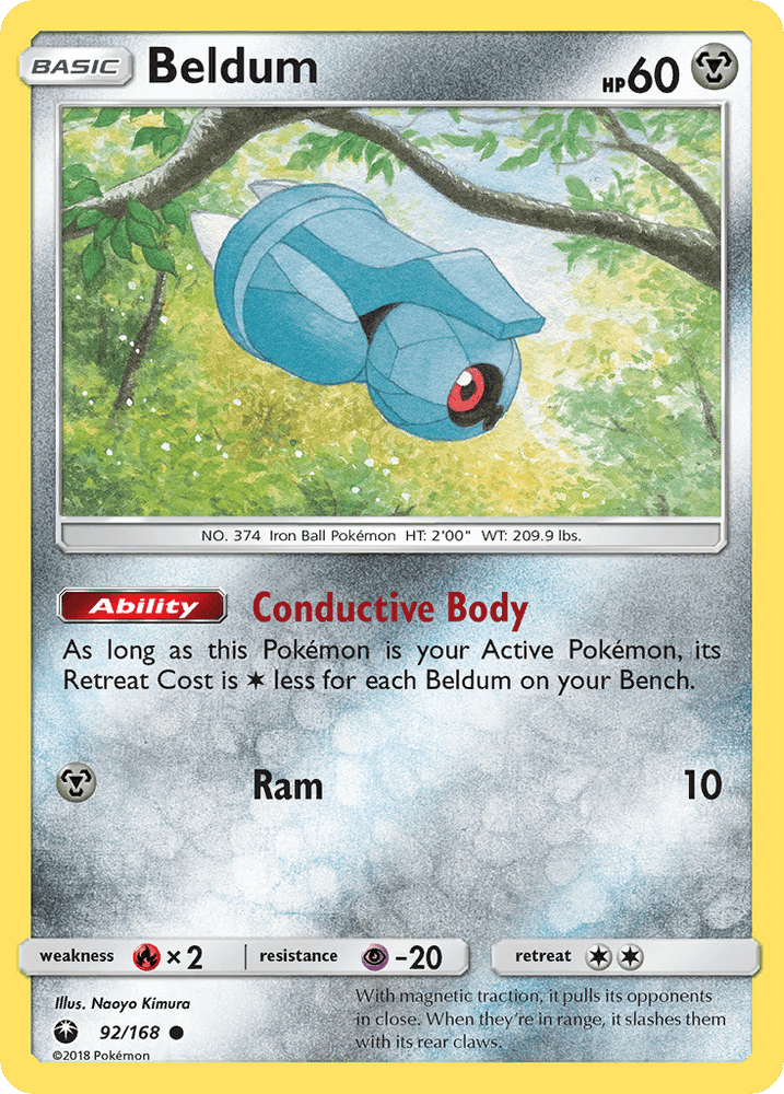 Beldum (92/168) [Sun & Moon: Celestial Storm] (Online Only)