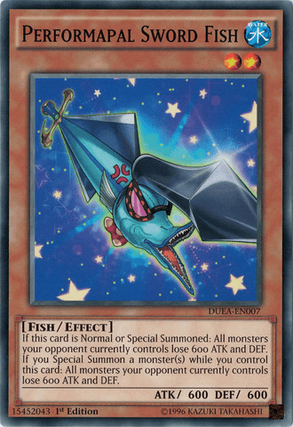 Performapal Sword Fish [DUEA-EN007] Common (ONLINE ORDER ONLY)
