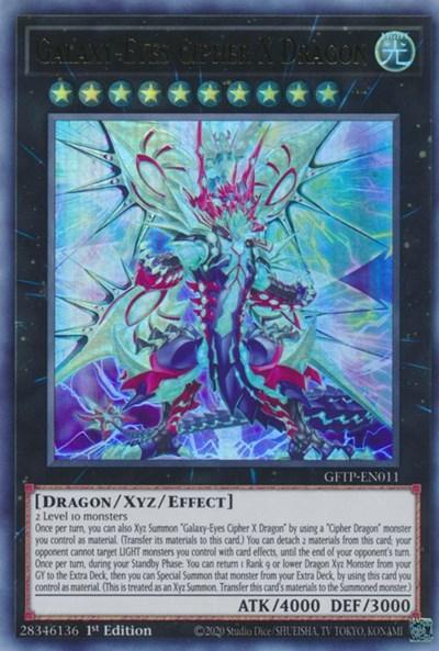 Galaxy-Eyes Cipher X Dragon [GFTP-EN011] Ultra Rare (ONLINE ORDER ONLY)