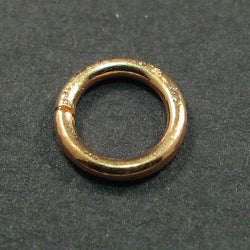 7mm Copper Plain Closed Jumpring 50 pieces (ONLINE ORDER ONLY)