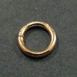 7mm Copper Plain Closed Jumpring 50 pieces (ONLINE ORDER ONLY)