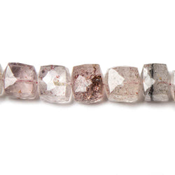 7mm Lepidocrocite Faceted Cube Beads 30 beads 8 inches (ONLINE ORDER ONLY)