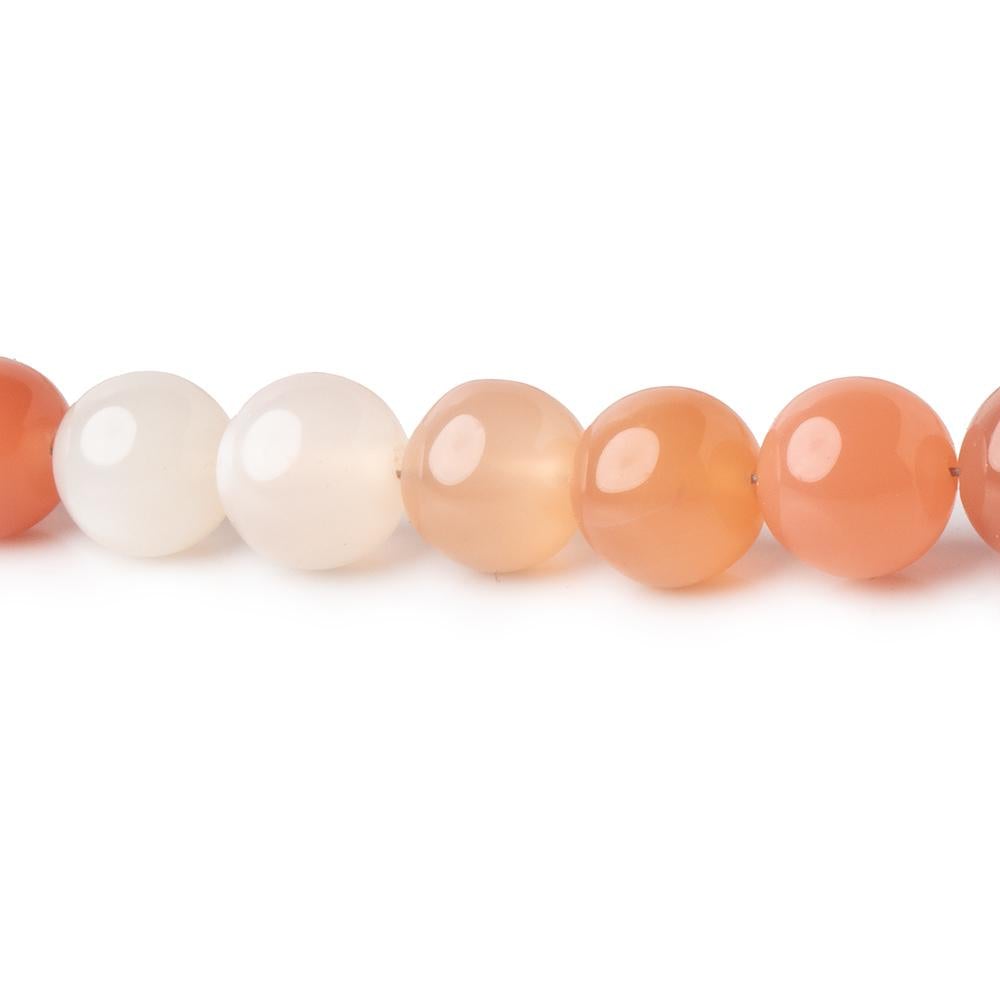 7mm Multi Color Moonstone Plain Round Beads 16 inch 57 beads (ONLINE ORDER ONLY)