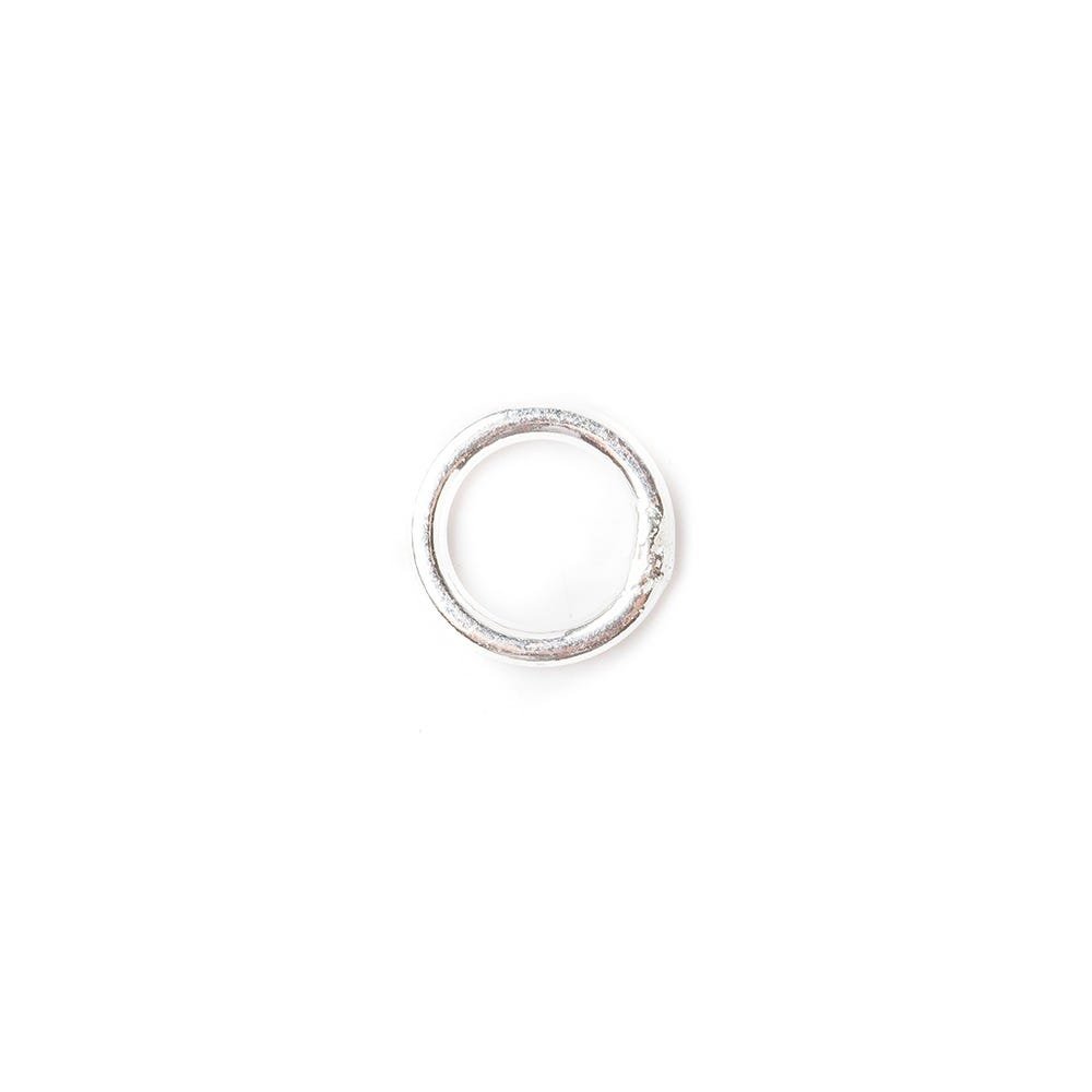 7mm Sterling Silver Plain Jumpring 25 pcs per bag (ONLINE ORDER ONLY)