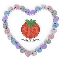 Tomaze Alphabet Elephants  (Online Order Only)