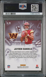 Graded 2024 Panini Zenith Jayden Daniels #10 A to Z Rookie RC Football Card PSA 10 Gem Mint (ONLINE ORDER ONLY)