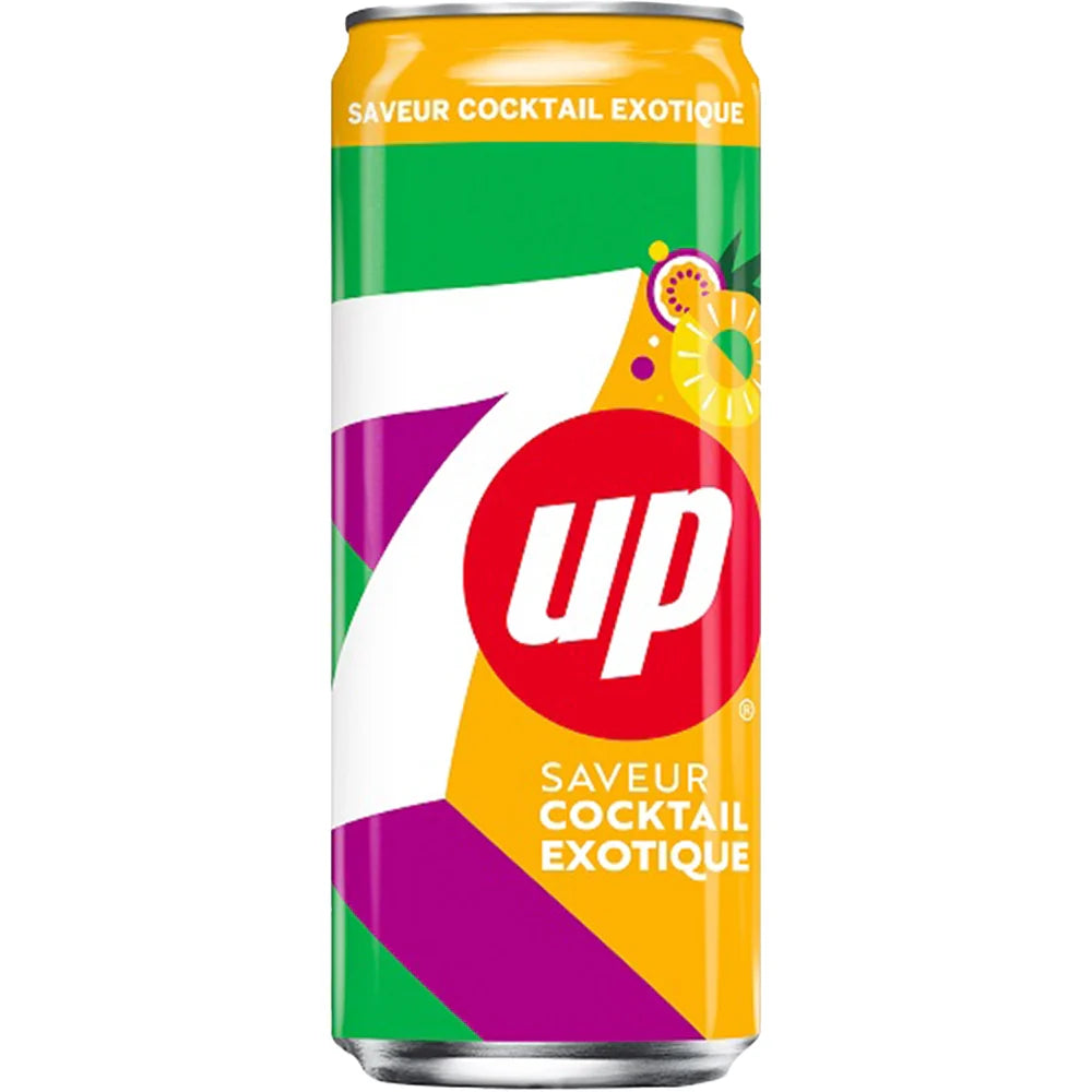 7up Saveur Cocktail Exotique (330ml)(France) (ONLINE ORDER ONLY)