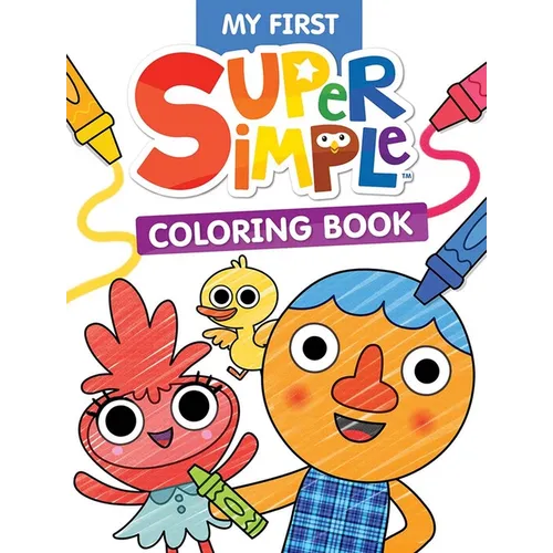 My First Super Simple Coloring Book - Paperback (ONLINE ORDER ONLY)