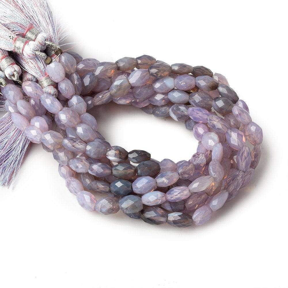 8x11mm Lilac Chalcedony Faceted Nuggets 8 inch 18 beads A (ONLINE ORDER ONLY)