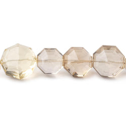 8-13mm Multi Gemstone Faceted Octagon Beads 16 inch 48 pieces (ONLINE ORDER ONLY)