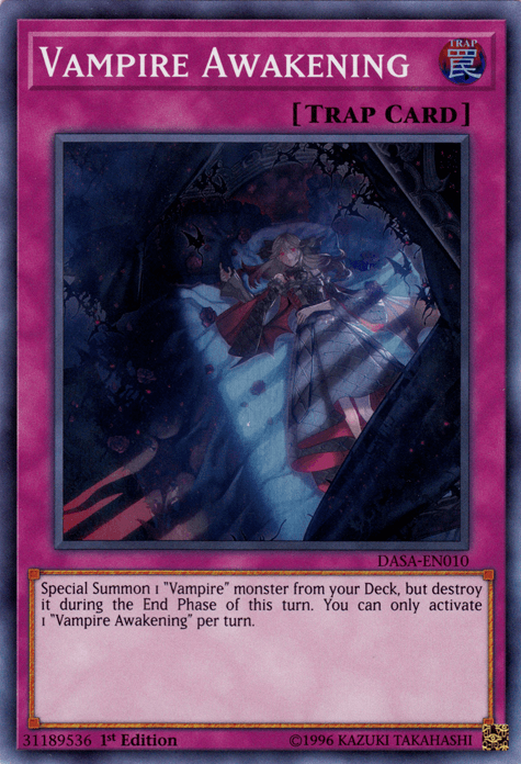 Vampire Awakening [DASA-EN010] Super Rare (ONLINE ORDER ONLY)