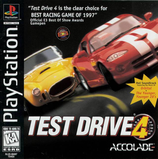 Test Drive 4 (Playstation) (ONLINE ORDER ONLY)