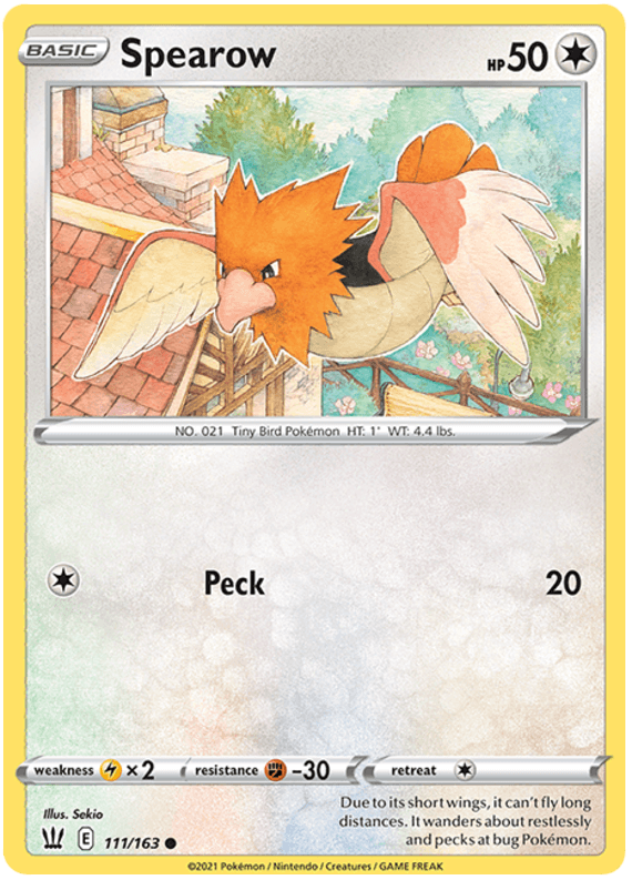 Spearow (111/163) [Sword & Shield: Battle Styles] (Online Only)