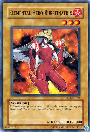 Elemental Hero Burstinatrix [DR3-EN182] Common (ONLINE ORDER ONLY)