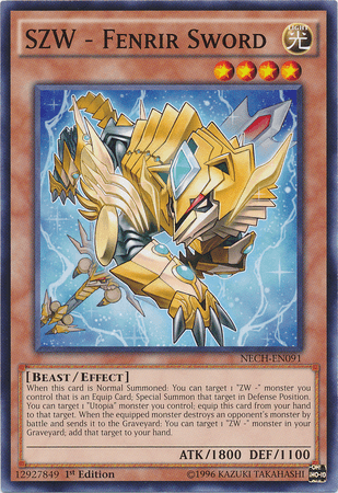 SZW - Fenrir Sword [NECH-EN091] Common (ONLINE ORDER ONLY)