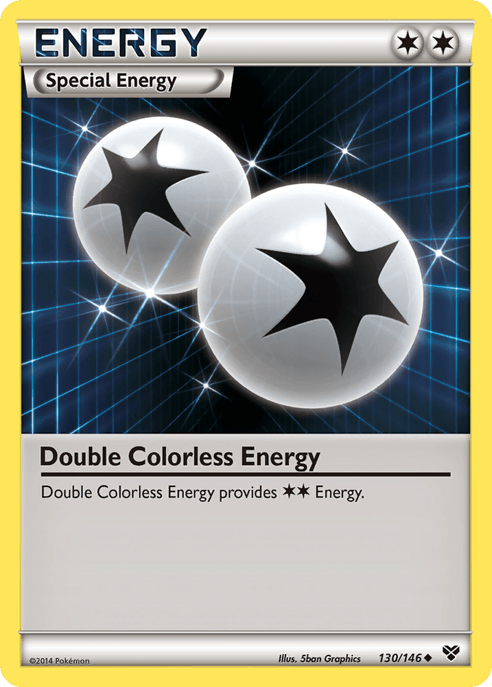 Double Colorless Energy (130/146) [XY: Base Set] (Online Only)