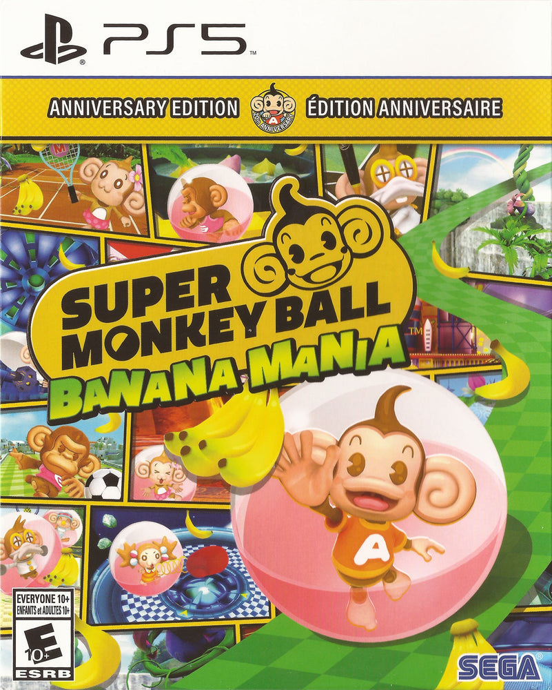 Super Monkey Ball: Banana Mania Anniversary Edition (Playstation 5) (ONLINE ORDER ONLY)