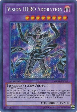 Vision Hero Adoration [GENF-EN096] Secret Rare (ONLINE ORDER ONLY)