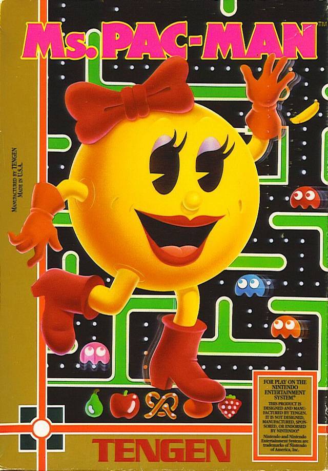 Ms. Pac-Man (Tengen) (Nintendo NES) (Online Order Only)