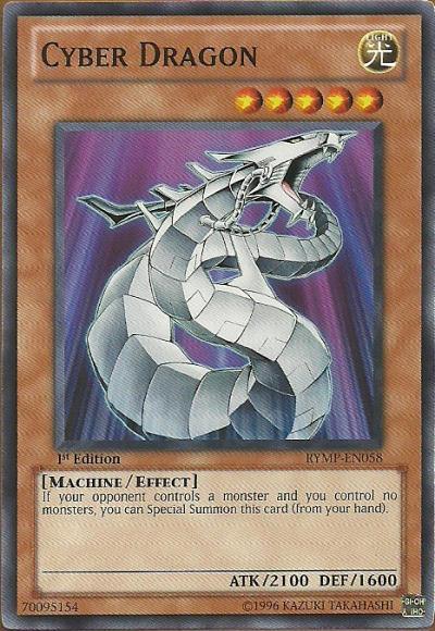 Cyber Dragon [RYMP-EN058] Common (ONLINE ORDER ONLY)