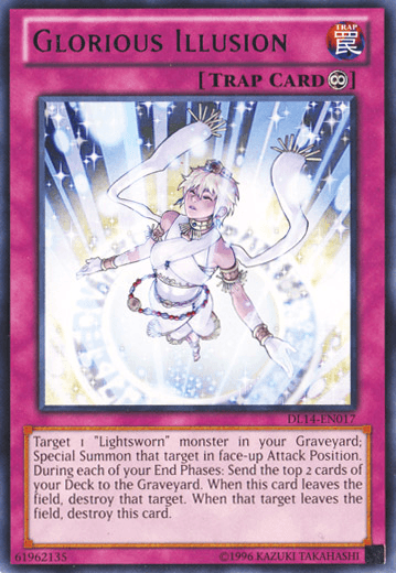 Glorious Illusion (Purple) [DL14-EN017] Rare (ONLINE ORDER ONLY)