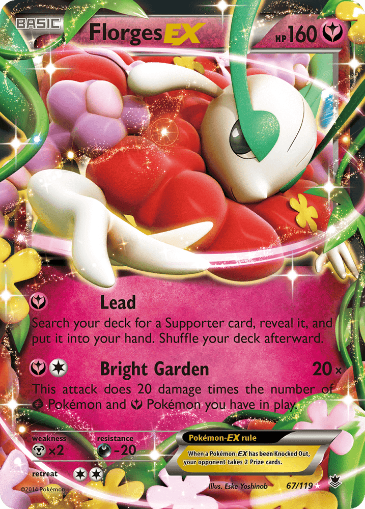 Florges EX (67/119) [XY: Phantom Forces] (Online Only)