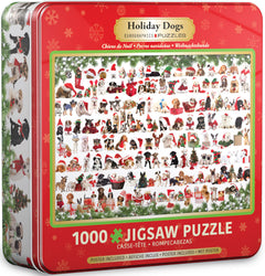 Puzzle: Holiday Dogs Tin (ONLINE ORDER ONLY)