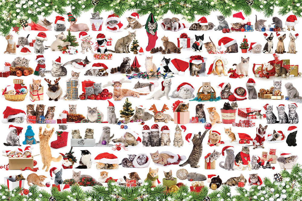 Puzzle: Holiday Cats Tin (ONLINE ORDER ONLY)