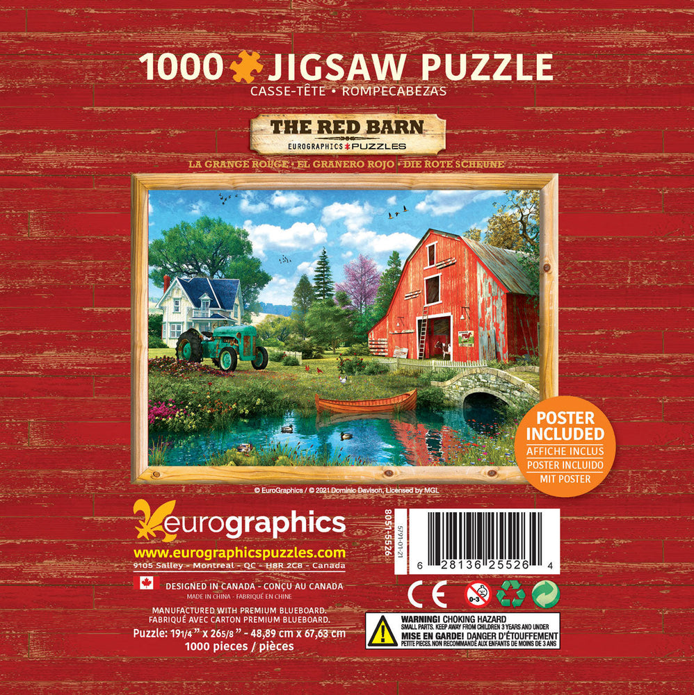 Puzzle: The Red Barn Tin (ONLINE ORDER ONLY)