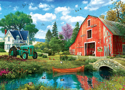 Puzzle: The Red Barn Tin (ONLINE ORDER ONLY)
