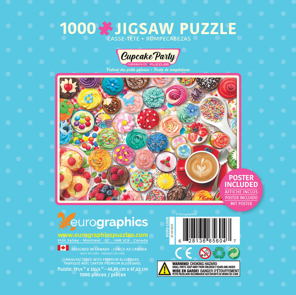 Puzzle: Cupcake Party Tin (ONLINE ORDER ONLY)