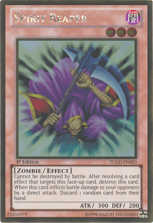 Spirit Reaper [PGLD-EN083] Gold Rare (ONLINE ORDER ONLY)