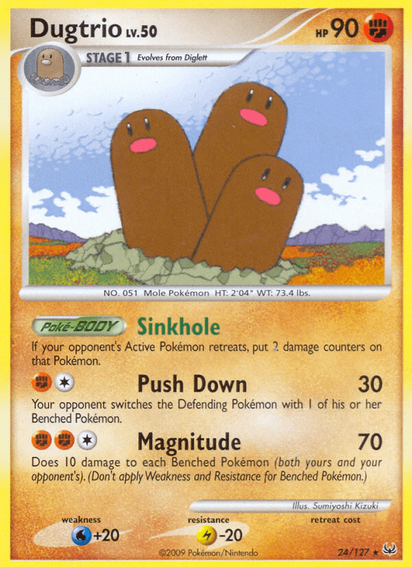 Dugtrio (24/127) [Platinum: Base Set] (Online Only)