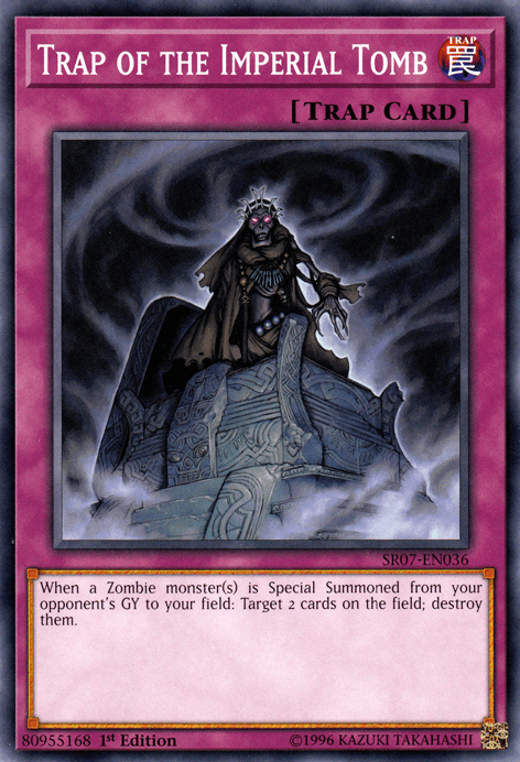 Trap of the Imperial Tomb [SR07-EN036] Common (ONLINE ORDER ONLY)