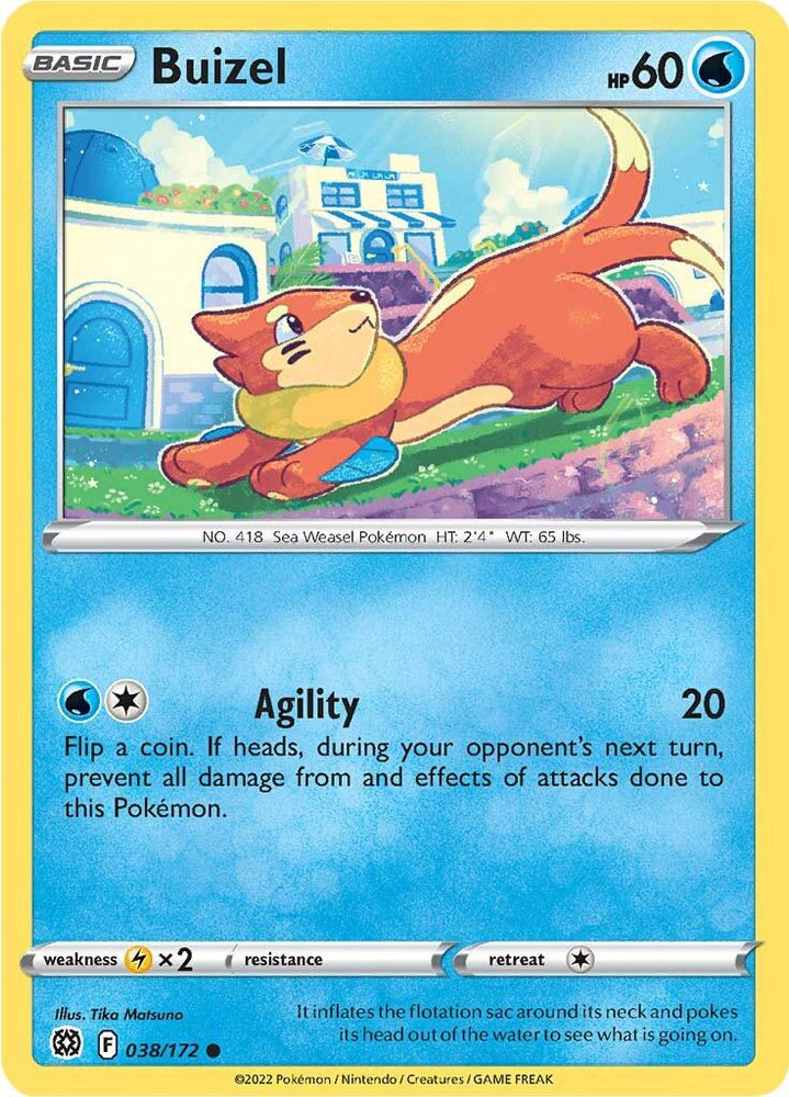 Buizel (038/172) [Sword & Shield: Brilliant Stars] (Online Only)